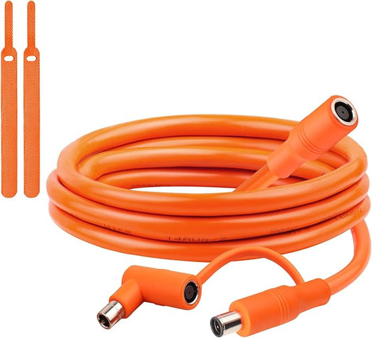 6FT 14AWG DC7909 Solar Panel Extension Cable Compatible with Jackery Solar Generator,Solar Charging Cord Female to Male with DC8020 Power Adapter Suit for Gz Yeti,Anker Jackery Portable Power Station