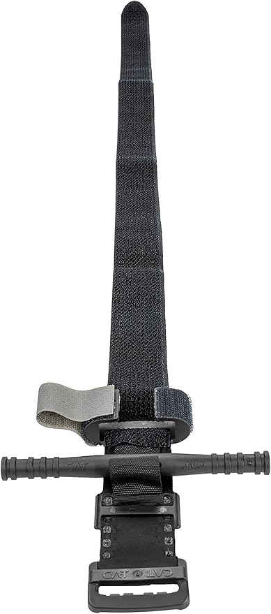 North American Rescue C-A-T Combat Application Tourniquet (Black) NAR Genuine Gen 7 CAT Gray Time-Stamped Military Issued (30-0001)