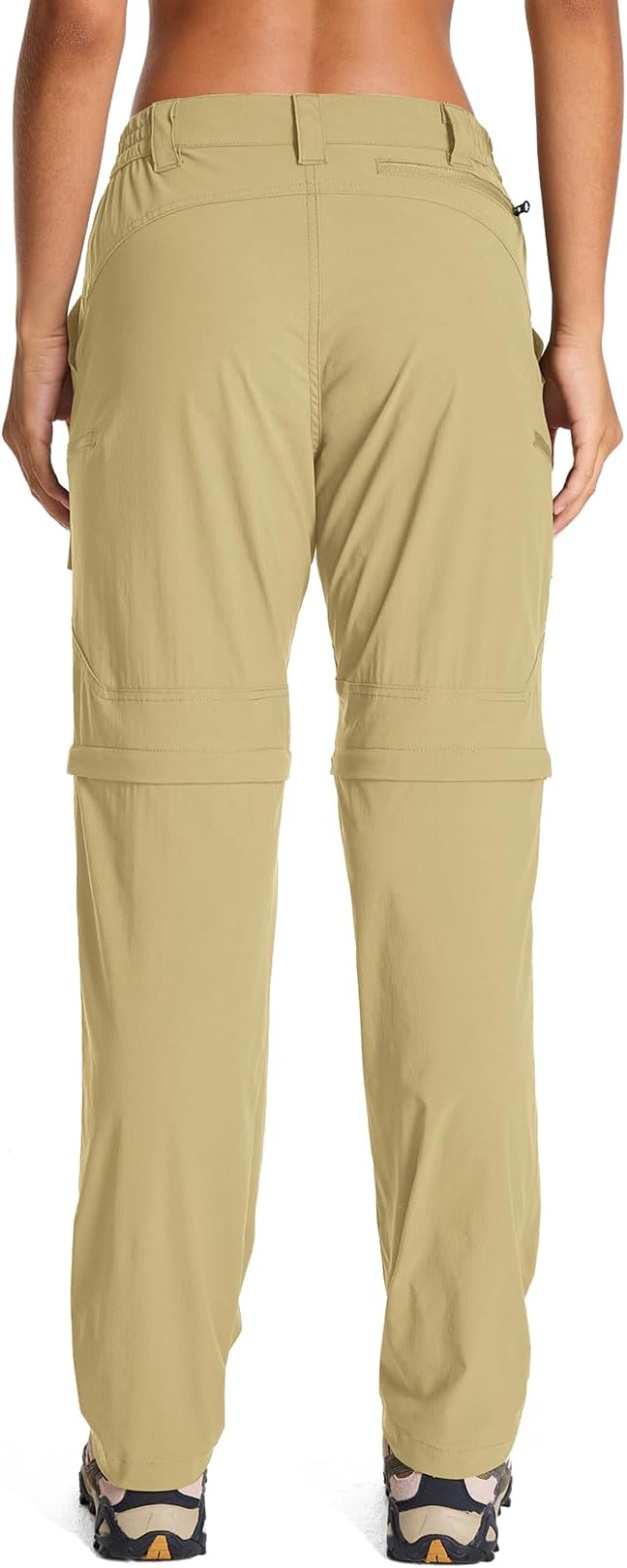 Womens Hiking Pants Convertible Quick Dry Stretch Lightweight Zip Off Outdoor Safari Pants with Cargo Pockets