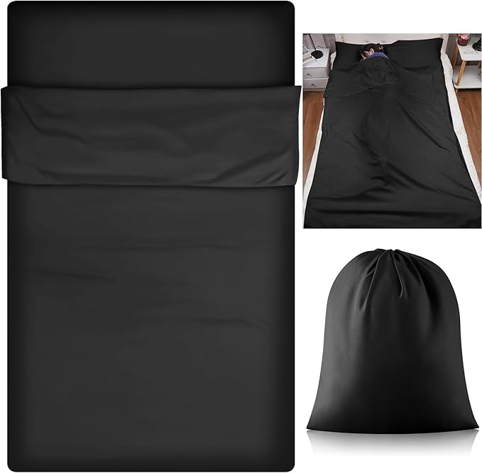 Irenare Self Tan Sleep Sack Reusable Body Self Tanners Lightweight Breathable Tanning Sleeping Sac for Bed Travel Sleeping Bag