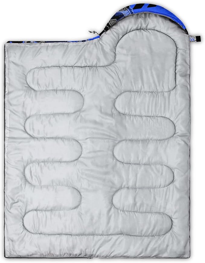 QOOMO Axolotl Cute Camping Sleeping Bags,3 Season Warm & Cool Weather,Lightweight,Waterproof Sleeping Bags for Adults & Kids,Traveling,and Outdoors