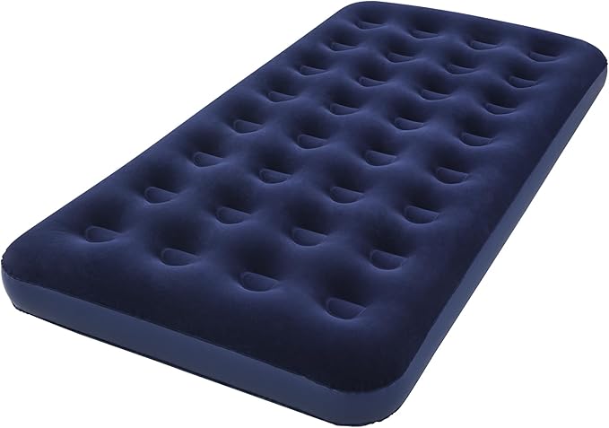 Bestway 67001E Flocked Air Bed Twin