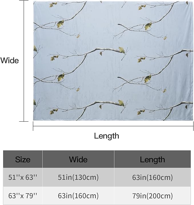 LOOGU Camo Blanket Waterproof Insulation Poncho Liner for Outdoor Camping, Hiking, Hunting, Survival, Backpacking, Picnicking