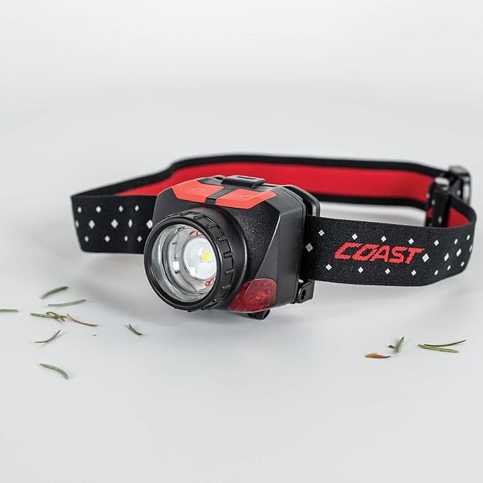 Coast FL84 575 Lumen Dual Color Focusing LED Headlamp 2-Pack