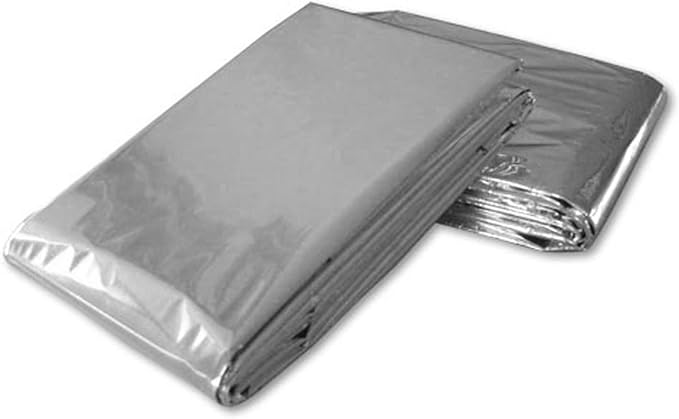 Science Purchase Emergency Mylar Thermal Blankets (5 Pack)