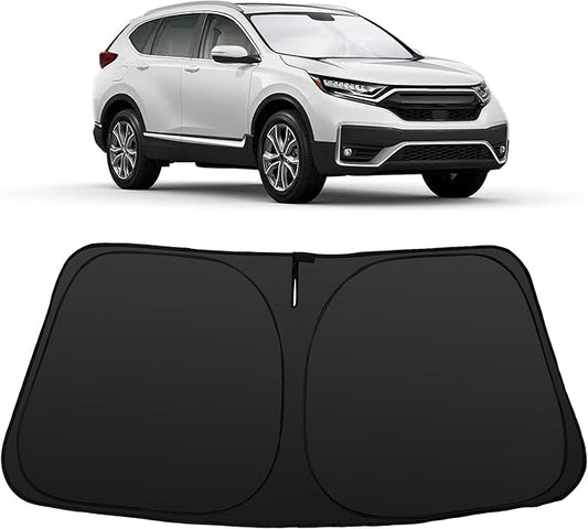 Windshield Sun Shade Compatible with 2017 2018 2019 2020 2021 2022 Honda CRV CR-V Accessories Window Sunshade Sun Visor Protector Keep Car Cooler