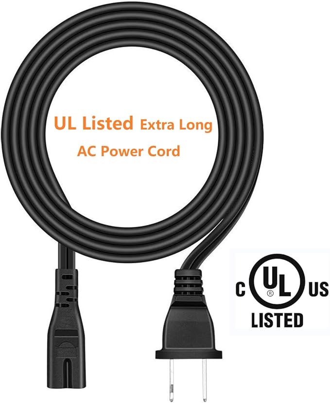 15V 60W AC Adapter Charger for Portable Power Station 50W to 300W Fit Anker/GRECELL/EBL/HOWEASY/FlashFish/SinKeu/ZeroKor/ENOFLO/AIMTOM/CTECHi/AIPER/MARBERO Solar Generator Power Supply Cord