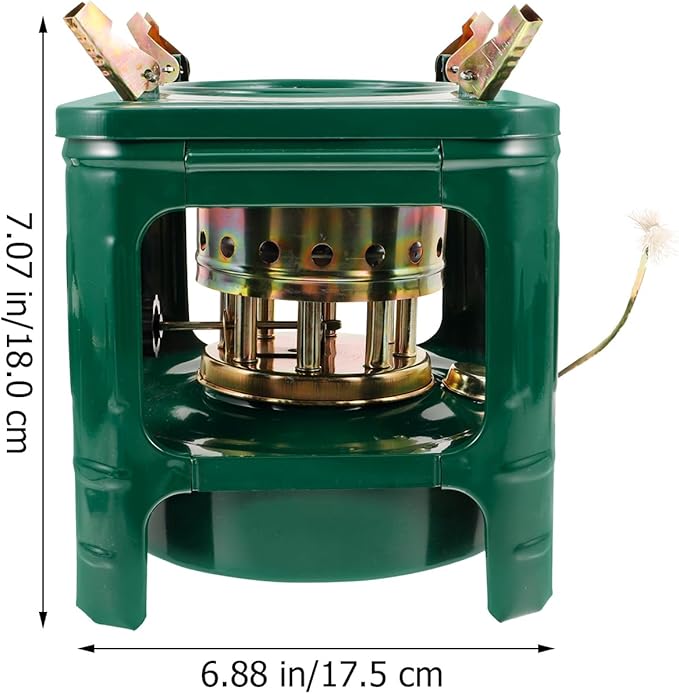 Garneck Outdoor Stove Portable Kerosene Stove – Camping Heater Barbecue Burner for Outdoor Cooking Emergency Heating Hiking Picnic Survival Gear
