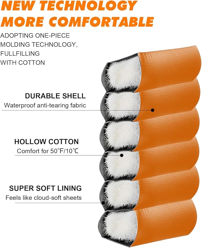 Lightweight 3-Season Sleeping Bag for Adults/Kids Camping, Compact w/Compression Sack, Waterproof Ripstop, Portable for Backpacking Hiking Travel