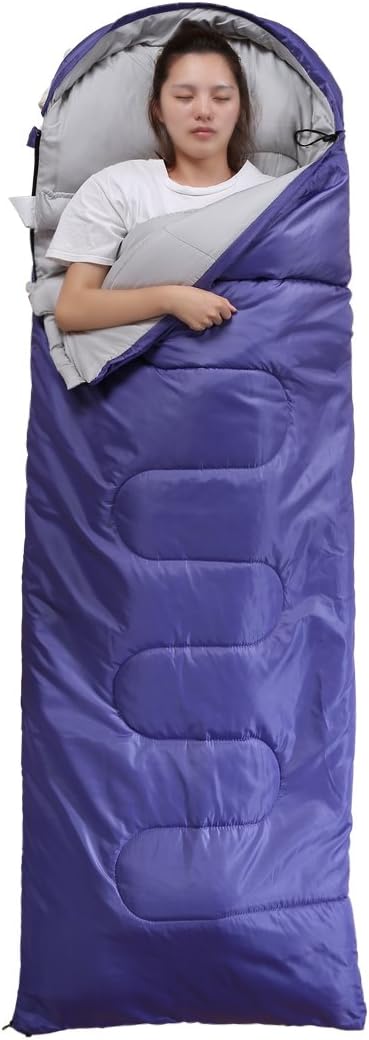 FARLAND Sleeping Bags for Adults Teens Kids with Compression Sack Portable and Lightweight for 3-4 Season Camping, Hiking,Waterproof, Backpacking and Outdoors