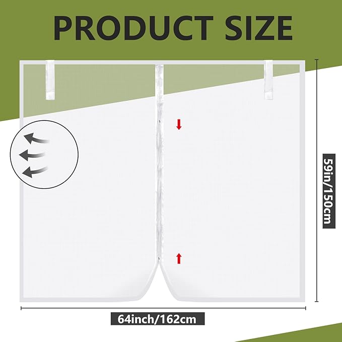 Yahenda SUV Tailgate Mesh Screen for Camping, Car Tailgate Tent Shade, Breathable Bug Screen with Magnetic Design, UV Protection Privacy Cover, Car Camping Accessories(Large,Half Wrap,White)