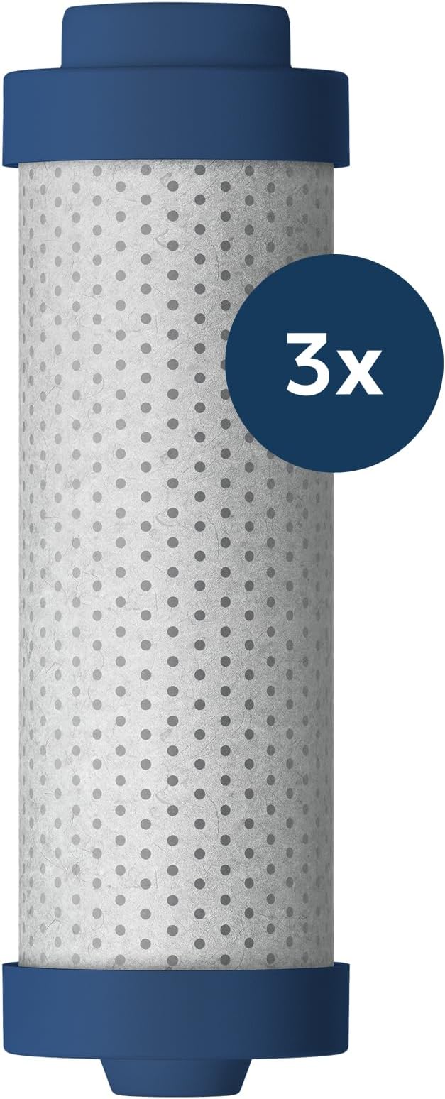 LARQ Advanced Bottle Filter – 3-Pack Replacement Filters, Nano Zero Filtration – Removes Heavy Metals & Chlorine – Compatible with LARQ Bottle Filtered, Bottle PureVis 2, Swig Top & Flip Top