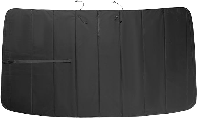 Insulated Front Windshield Cover for 2007-2026 Mercedes-Benz Sprinter NCV3/VS30 Vans, Blackout Privacy Sun Shades for Stealth Camping – Dark Gray