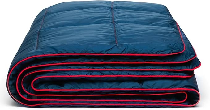 Camping Blanket, Puffy Blanket Lightweight Windproof Water Resistant for Outdoors,Hiking, Backpacking,Beach,Car,Picnic,Stadium