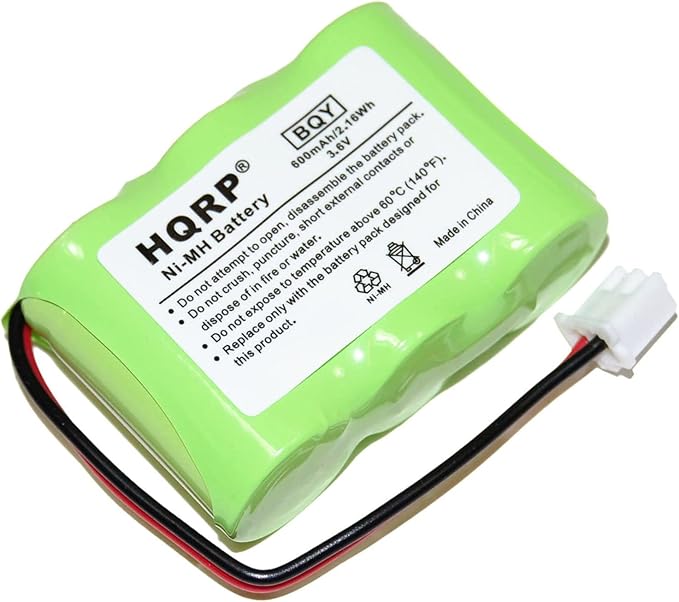 HQRP Battery Compatible with C Crane CC Observer, Solar Observer AM FM Weather Windup Emergency Radio COBS 3-2/3AA