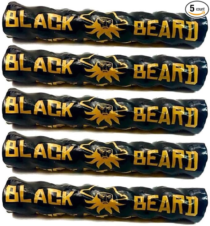 Black Beard Fire Starter Rope (1 Rope) | 100% Weatherproof Fire Starter for Campfires | Can Light 50+ Fires with Over 4.5 Hour Burn Time | Infinite Shelf Life for Emergency Survival Kits | Made in USA
