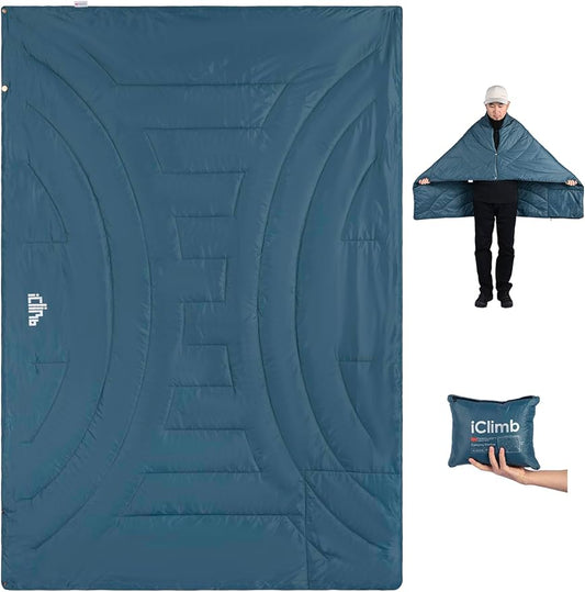 iClimb 3M Thinsulate Insulation Warm Camping Blanket Ultralight Compact