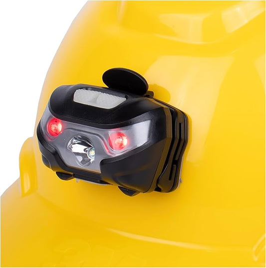 Rechargeable Hard Hat Light - Headlamp for Keeping Hands Free, Headlights for Head and LED Headlamp Flashlight, Hard Hat Lamp and Firefighter Helmet Light (Direct Mount)