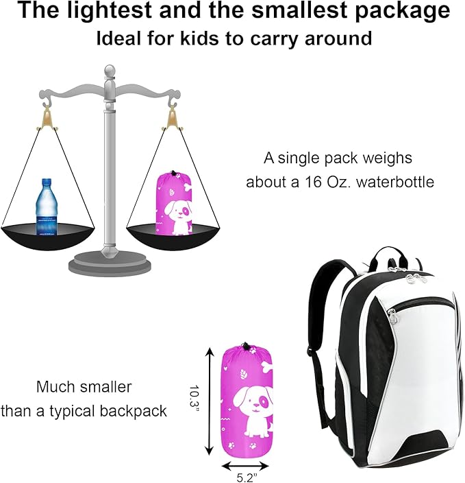Ultralight 3 Season Kids Sleeping Bag | 50F- 70F Indoor/Outdoor Sleeping Bag for Boys, Girls, and Youth | Ultra Compact, Ideal for Camping and Sleepover