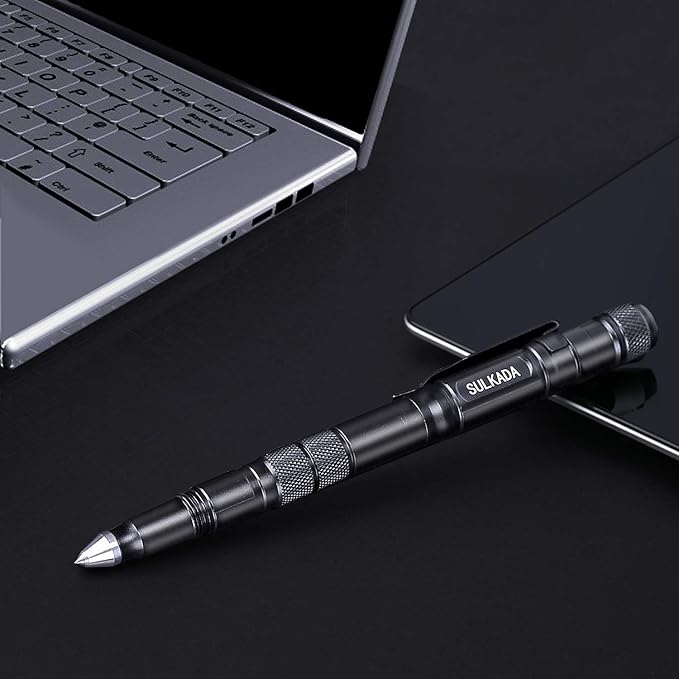 SULKADA Gift for Men Women, Tactical Pen Gift Set, Cool Gadget Stocking Stuffer,Unique Birthday Gift Ideal