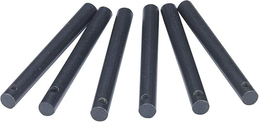 FOSTAR Survival Kit, 6PCS Drilled Ferrocerium Rod Fire Starter, Magnesium Fire Steel Rods, Must-Have for Emergency