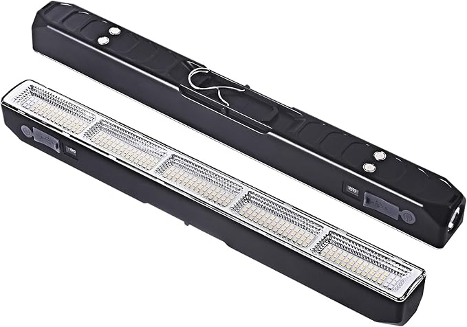 Magnetic Led Light Bar 8000mah 16.14in Super Bright,Reachageable Utility Work Light Tube Use for Car Hood,Truck,Mechanics Repairs,Tent(1 Pack)