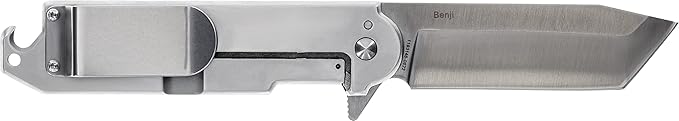 Smith & Wesson Benji Folding Knife with Bottle Opener, Money Clip, 1.5"-3.5" Stainless Steel Blade, For Tactical, Survival, and Everyday Carry
