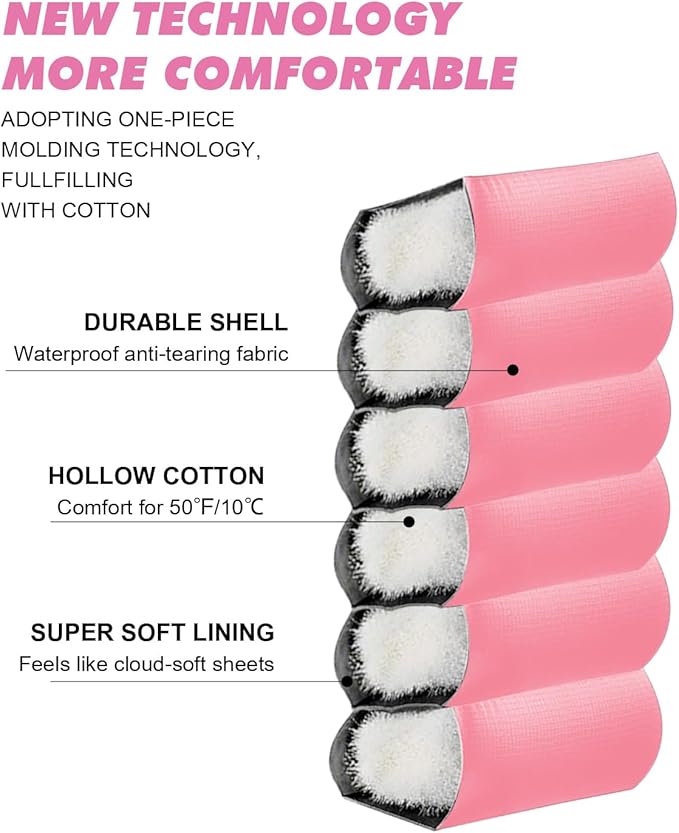 Lightweight 3-Season Sleeping Bag for Adults/Kids Camping, Compact w/Compression Sack, Waterproof Ripstop, Portable for Backpacking Hiking Travel
