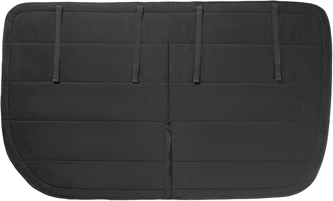Magnetic Insulated Sliding Door Window Cover for 2007-2026 Mercedes-Benz Sprinter NCV3/VS30 Vans with No Plastic Trim, Blackout Privacy Sun Shades for Stealth Camping – Dark Gray