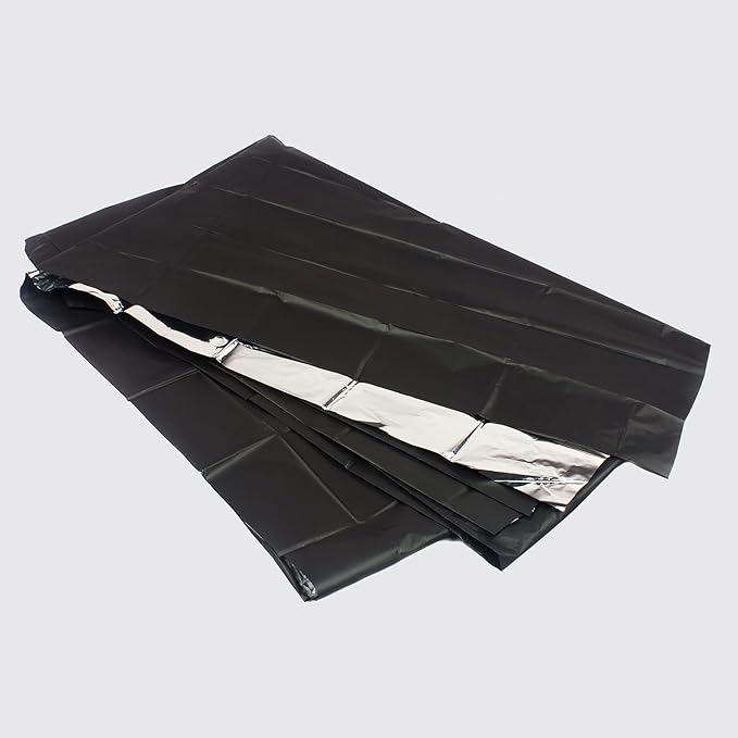Ever Ready First Aid Mylar Rescue Blanket, Large Olive Thermal Sheet for Emergency and Survival, 54” x 84” – 20 Count