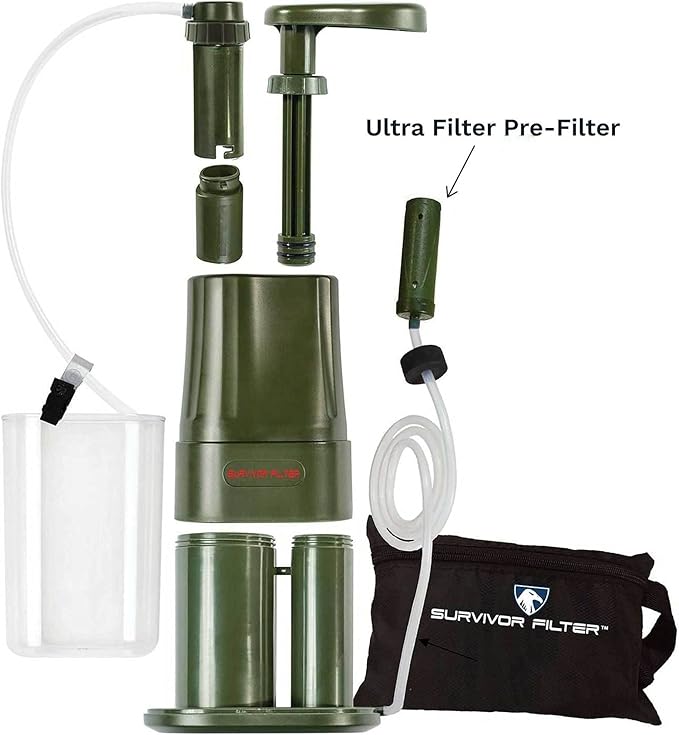 Survivor Filter - Ultra Pre-Filter Replacement | USA Tested - Compatible with PRO & PRO X Portable Emergency Water Filter
