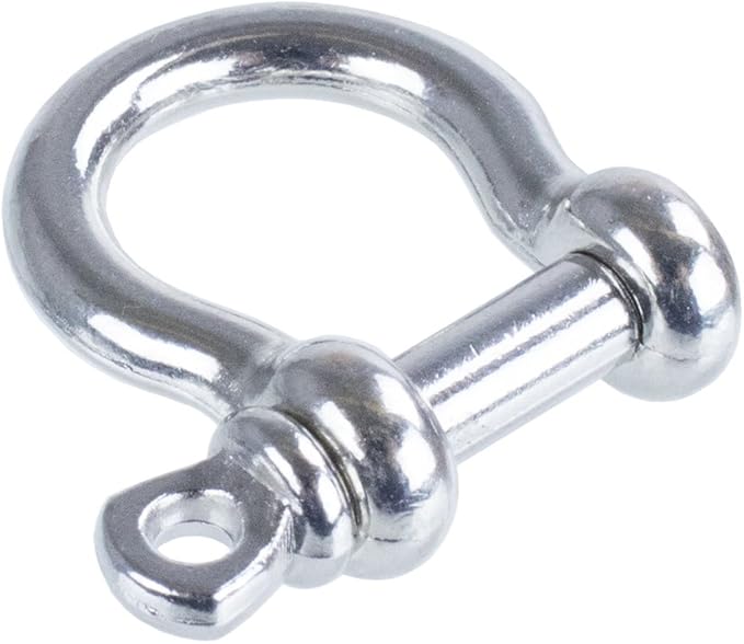 Paracord Planet Stainless Steel B-Shackle & D-Shackle for Paracord Survival Bracelets