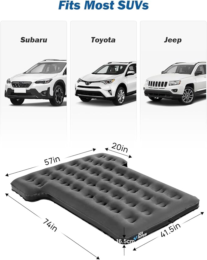 JOYTUTUS SUV Air Mattress Camping Bed