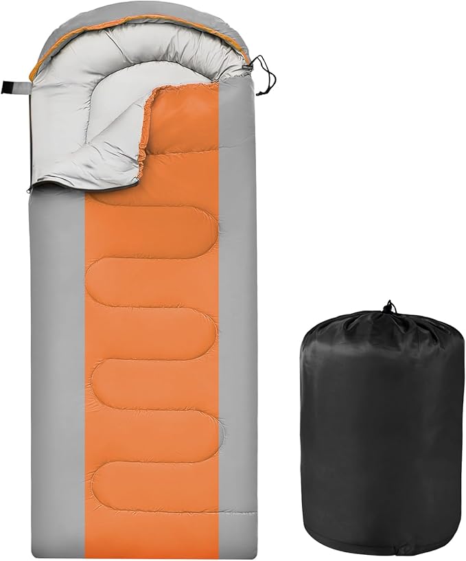 OBTANIM Sleeping Bags Portable Waterproof Camping Sleeping Bag for Adults Kids 4 Seasons Cold Weather or Warm Backpacking Hiking Travel Indoor Outdoor Use