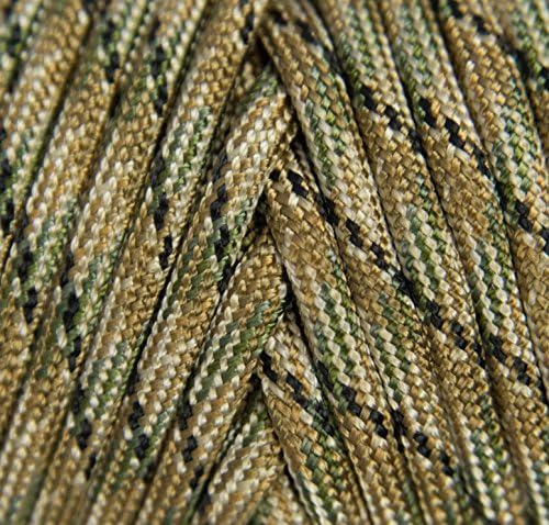 TOUGH-GRID 750 Paracord Military Grade Nylon Rope - Type IV Mil-Spec Made in USA - Tactical Survival Cord