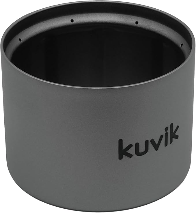 Kuvik Micro Titanium Siphon Alcohol Stove - Ultralight and Compact Stove for Backpacking, Camping, and Survival