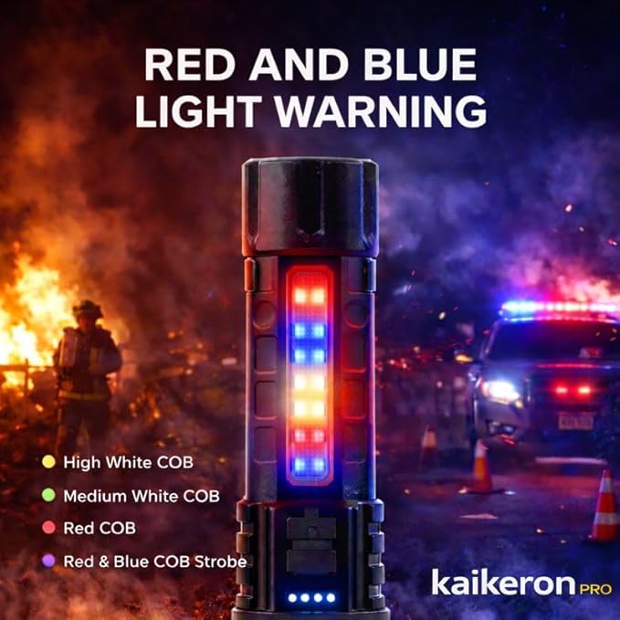 Rechargeable Flashlights 2 Pack Tactical Flashlight Set Super Bright High Lumens Flash Light 7 Modes Zoomable Linterna Waterproof EDC Pocket Lights for Emergency Camping Home & Car USB-C