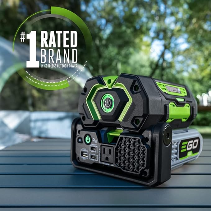 EGO POWER+ Portable Inverter, 400W, Power Inverter Generator, Quiet. Battery and Charger Not Included - PAD5000 (Pack of 4)