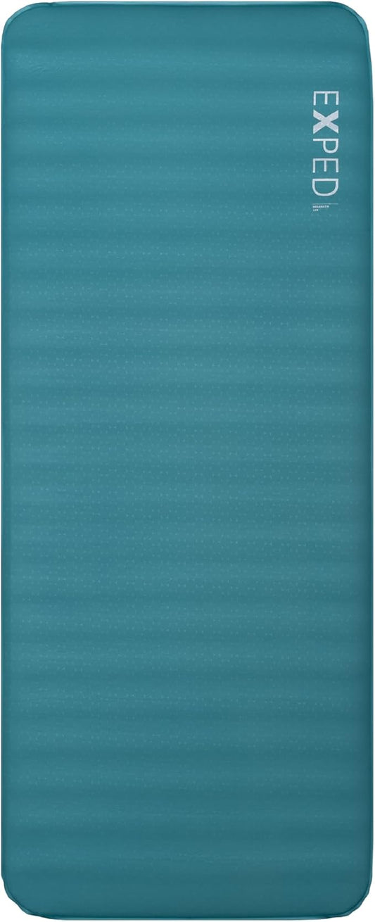 Exped MegaMat Long X-Wide - Self Inflating Soft Car Sleeping Mat, 4” Foam Pad, Pump Included