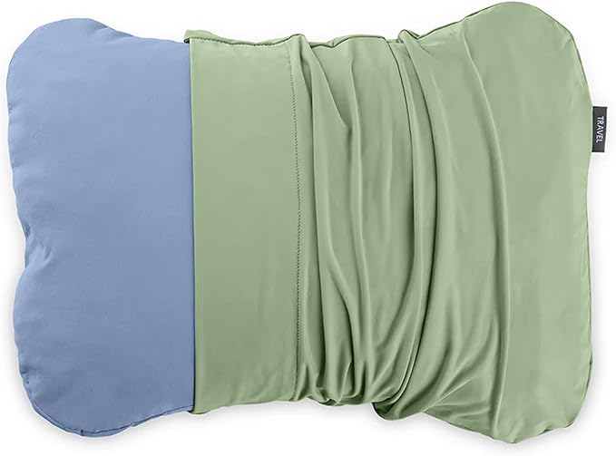 HEST Pillowcase Cooling - Compatible Camp Pillows - Jade Cooling Fabric - Machine Washable - Outdoor Ready - Medium