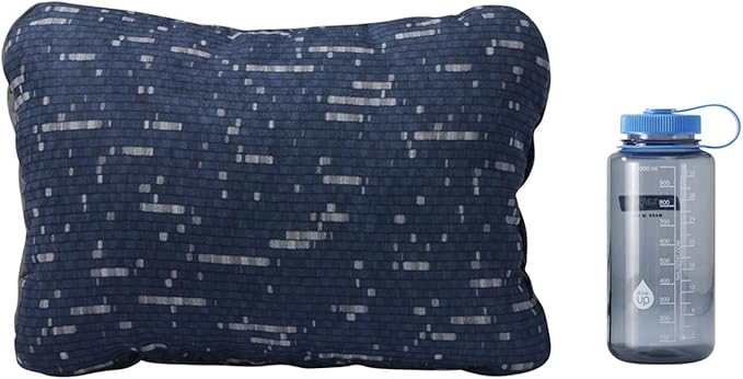 Therm-a-Rest Compressible Camping and Backpacking Pillow, Warp Speed Print, Large