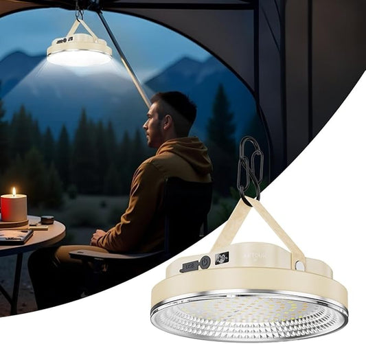 5000LM Flashlight Portable LED Camping Lantern Rechargeable Light 30W with Magnet , IPX4 Waterproof Tent Lights Power Failure Emergency Survival Kits Snowstorm