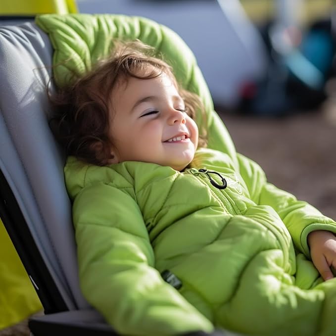 Walkable Toddler Sleeping Bags for Kids, Boys Girls (2T-4T) - Puffy Camping Sleeping Sack for Indoor, Outdoor, Travel, Sleepover, Slumber Party (up to 46 in)- Machine Washable, Lightweight