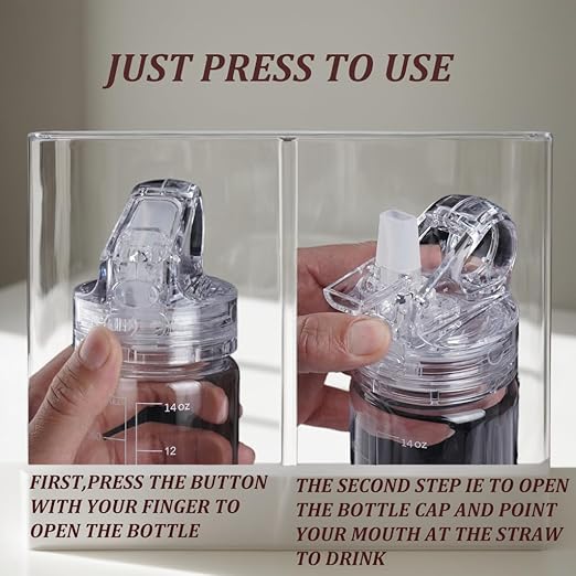 Hydrogen Water Bottle Generator Portable Glass Health Cup Hydrogen Rich Water Ion Machine, Hydrogen Water Machine Improve Water for Home, Office, Travel, Hiking, Camping, Daily Drinking-Rosegold