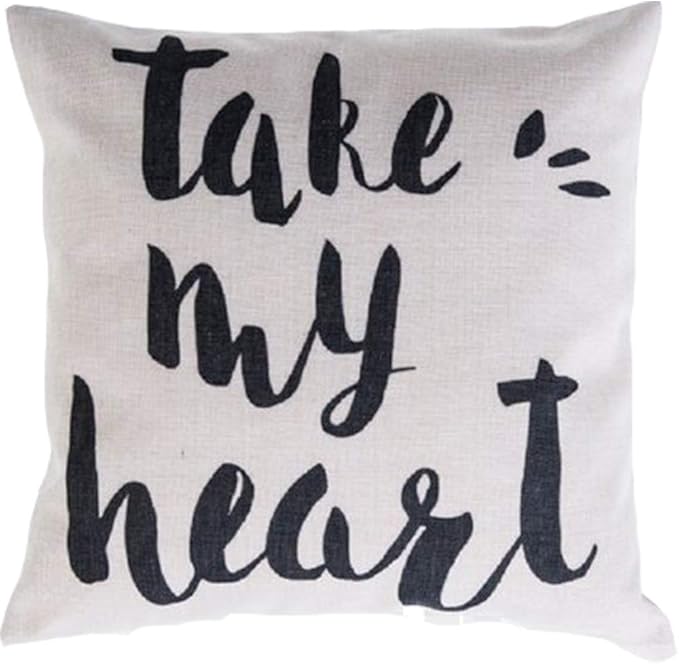 Pillows Covers Pillowcase 18x18 for Lovers Home Bed Couch Linen Cushion Covers Square Decoratives Color:10