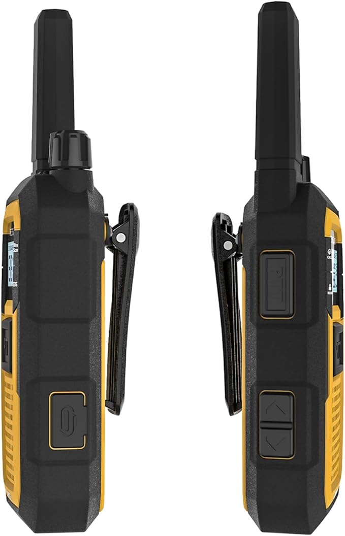 Retevis RB48 Heavy Duty IP67 Waterproof-Walkie Talkies,Covers up to 300,000 Square Foot-Business 2 Way Radios for Manufacturing Warehouse Construction Jobsite-Radios and 6-Way-Charger Bundle (20 Pack)