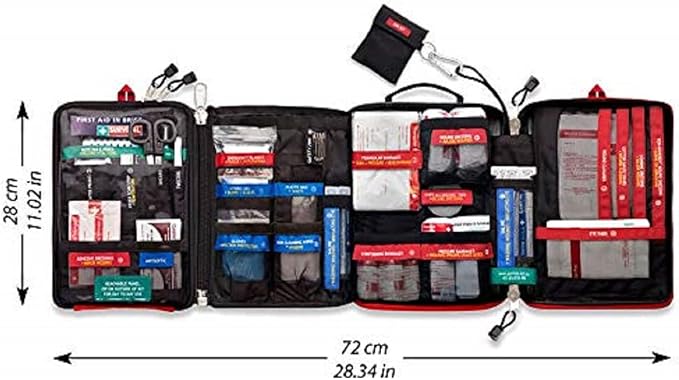 SURVIVAL Workplace/Home First Aid Kit USA - Premium First Aid Kit for Home & Workplace Emergencies - 152 Pieces