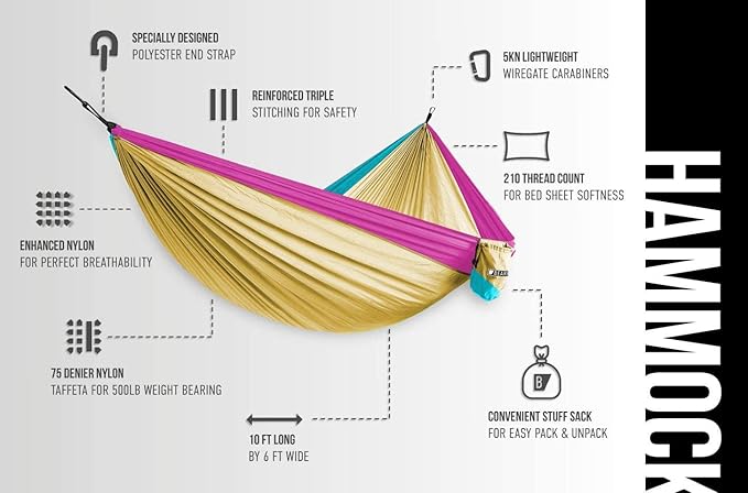 Double Hammock by Bear Butt