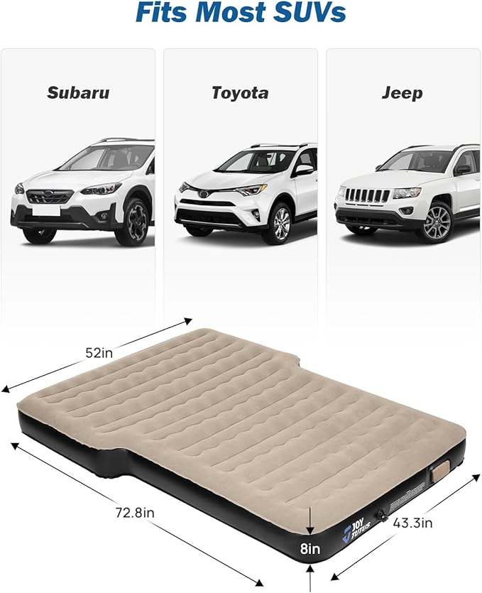 JOYTUTUS SUV Air Mattress Camping Bed