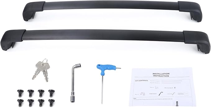 FLYCLE 300Lbs Lockable Roof Rack Cross Bars Compatible with Kia Sorento & Sorento Hybird 2021-2026, Crossbars Cargo Racks Rooftop Luggage Canoe Kayak Camping Gear Bike Carrier Rack